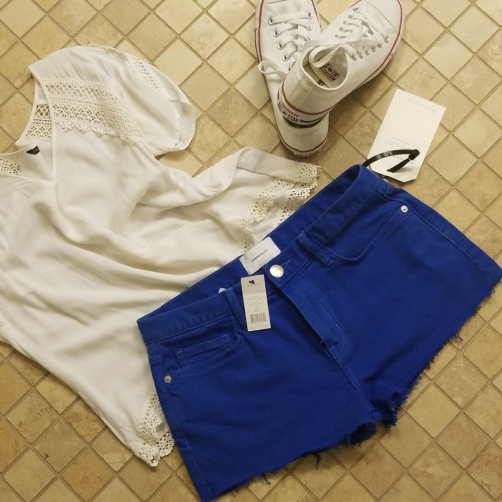 Current/Elliot cut off shorts